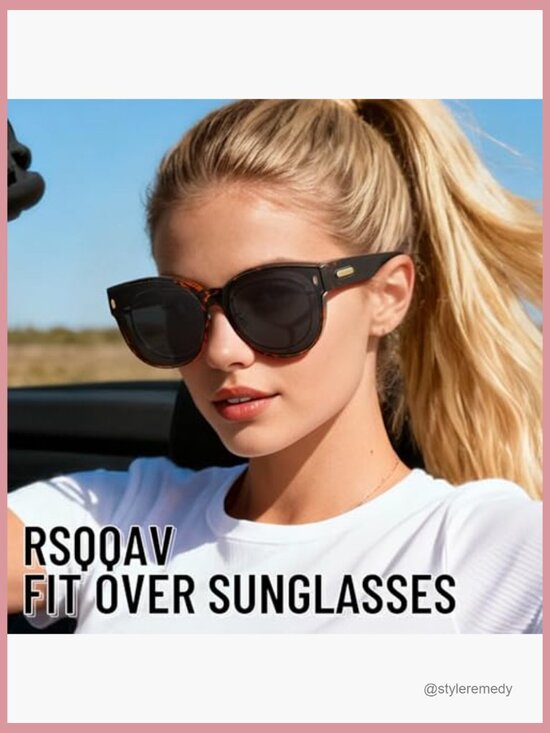 Polarized Fit Over Glasses Sunglasses UV400 Protection Driving main image 5